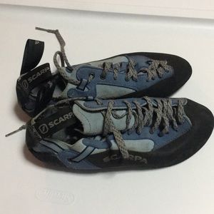 Scarps rock climbing shoe